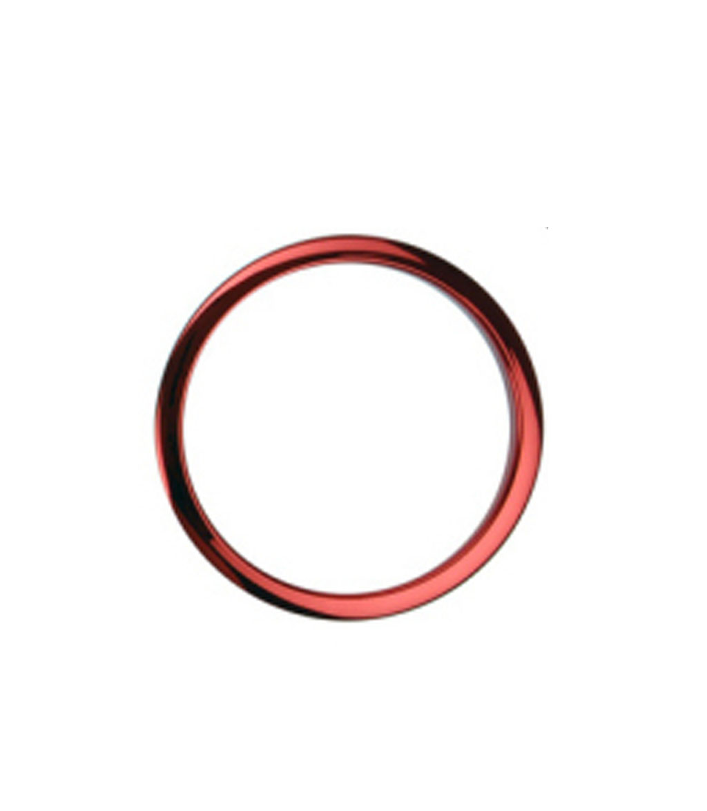 Bass O's - 4Inch Red Chrome Drum Os Ring
