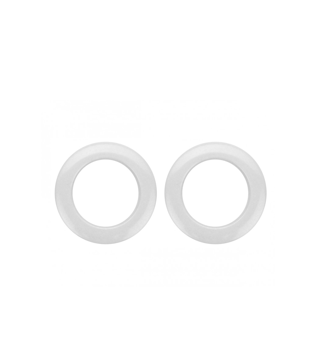Bass O's - 2Inch White Drum Os Ring 2 Pack