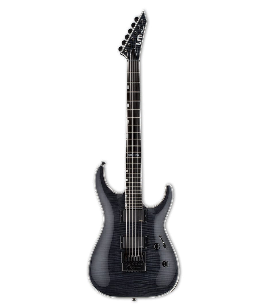 ESP - LTD MH1000 Evertune Flammed Maple See Thru Black