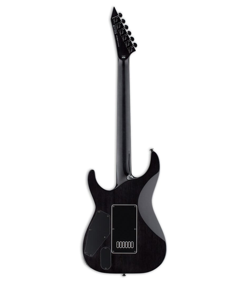 LTD MH1000 Evertune Flammed Maple See Thru Black - LMH1000ETFMSTBLK - Melody House Dubai, UAE