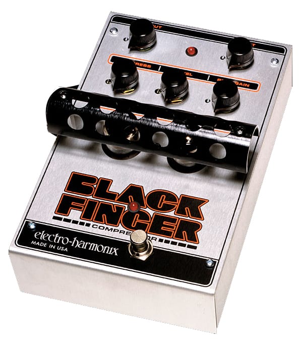 Electro Harmonix - Black Finger Tube Compressor Pedal