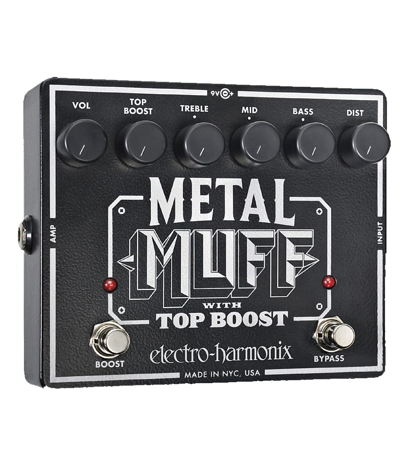 Electro Harmonix - Metal Muff Distortion Pedal with Top Boost