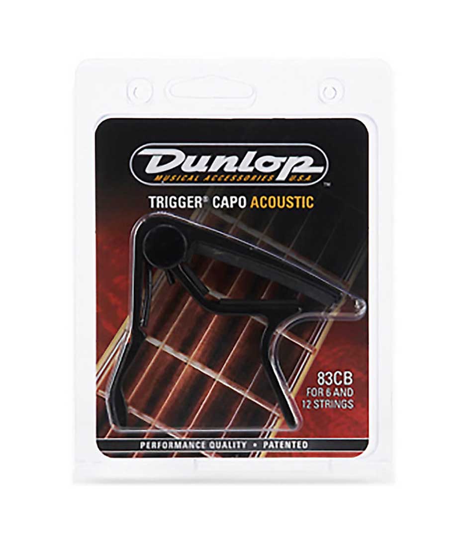 Dunlop - 83CB Trigger Acoustic Capo Black