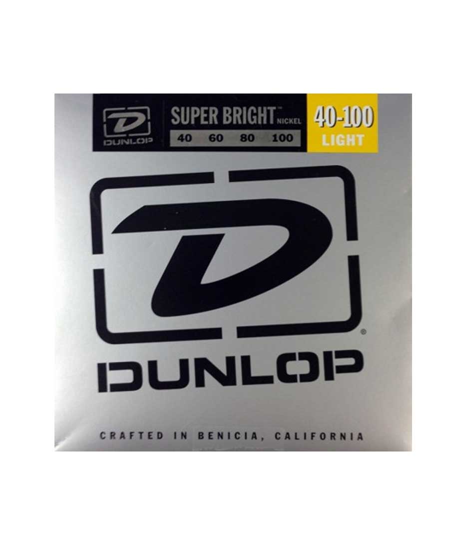 Dunlop - DBSBN40100 BASS NKL SB LT 4 SET