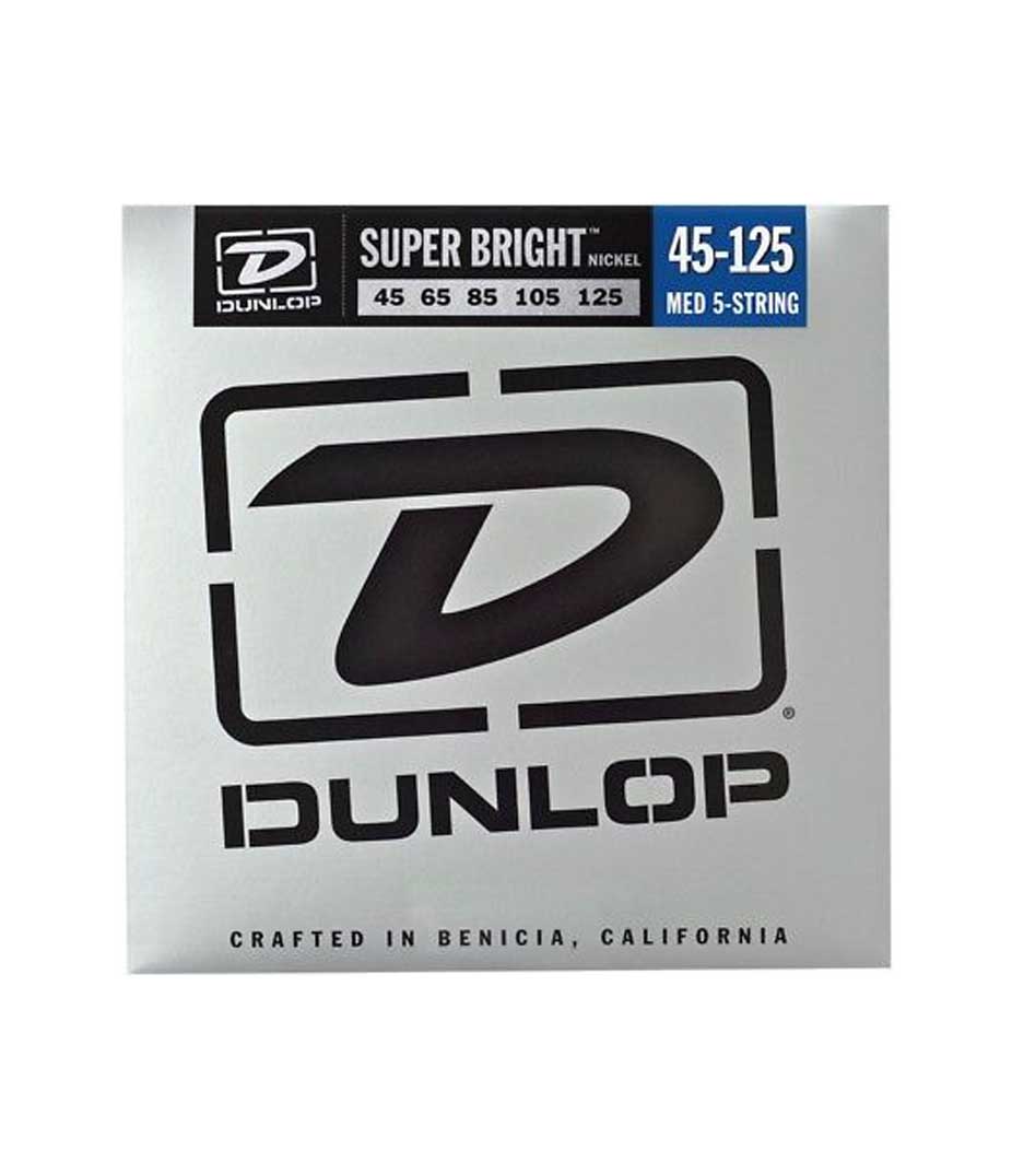 Dunlop - DBSBN45125 BASS NKL SB MD 5 SET