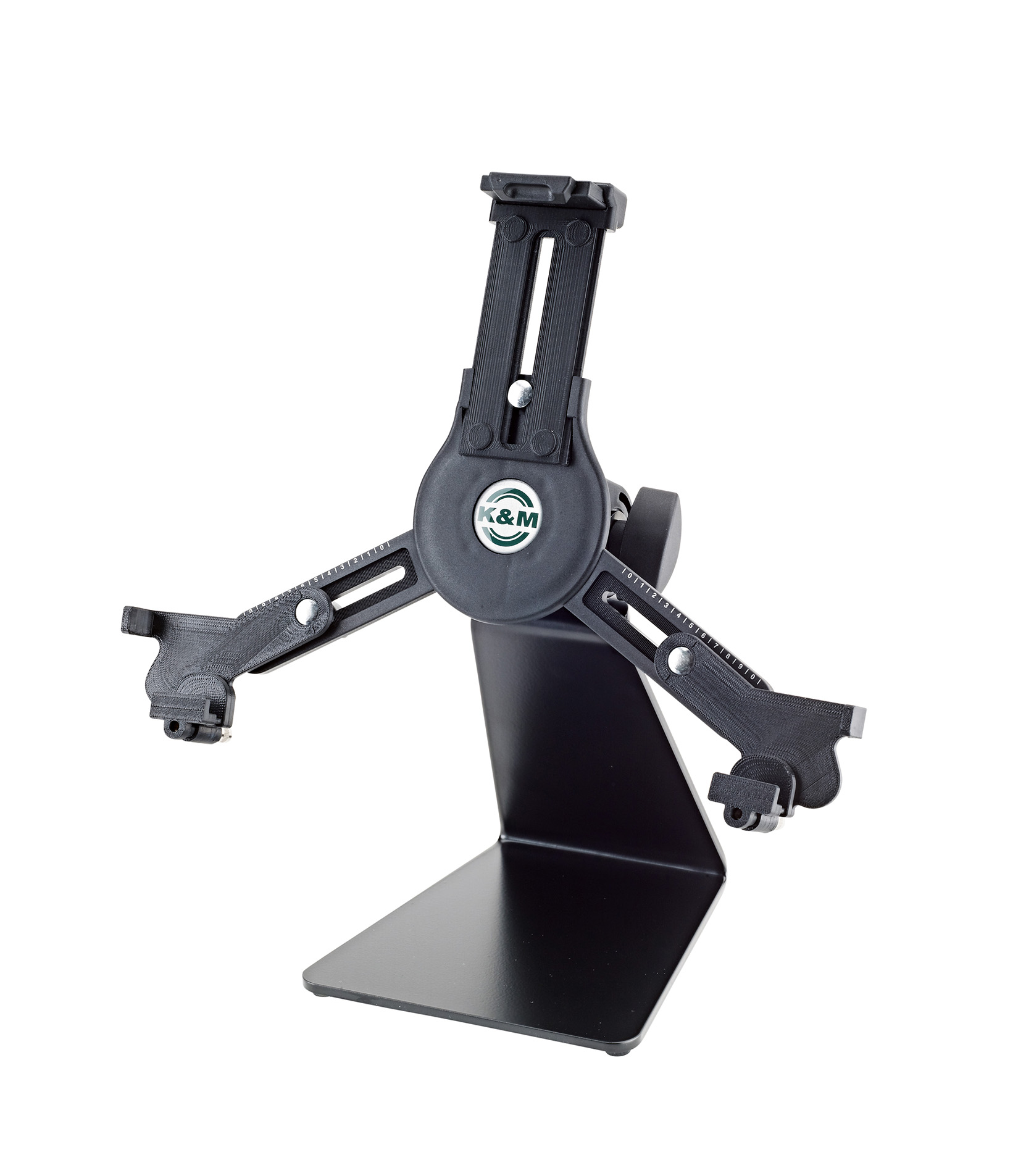 K&M - 19792 000 55 Table Stand w Universal Tablet Holder