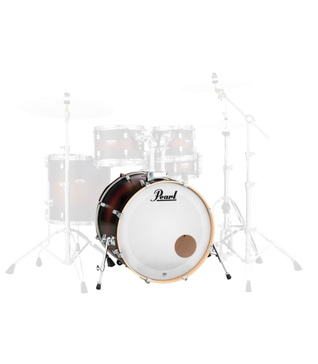 Pearl - DMP2218 Bass Drum w BB300 Satin Brown Burst Finish