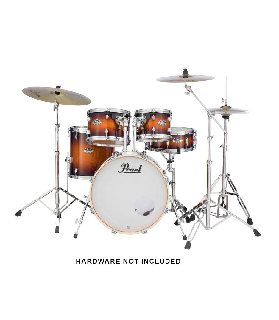 Pearl - Export Lacquer 5pcs Gloss Tobacco Burst Finish