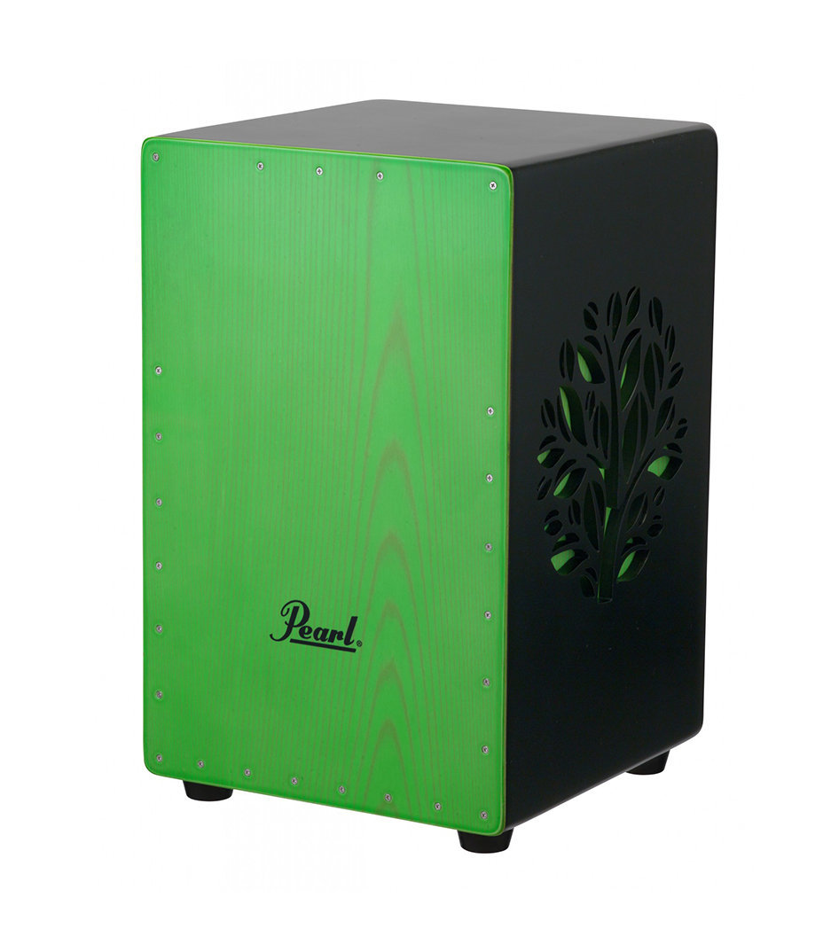 Pearl - PBC 53D 3D Cajon Cut Tree Design Lime Green Finis