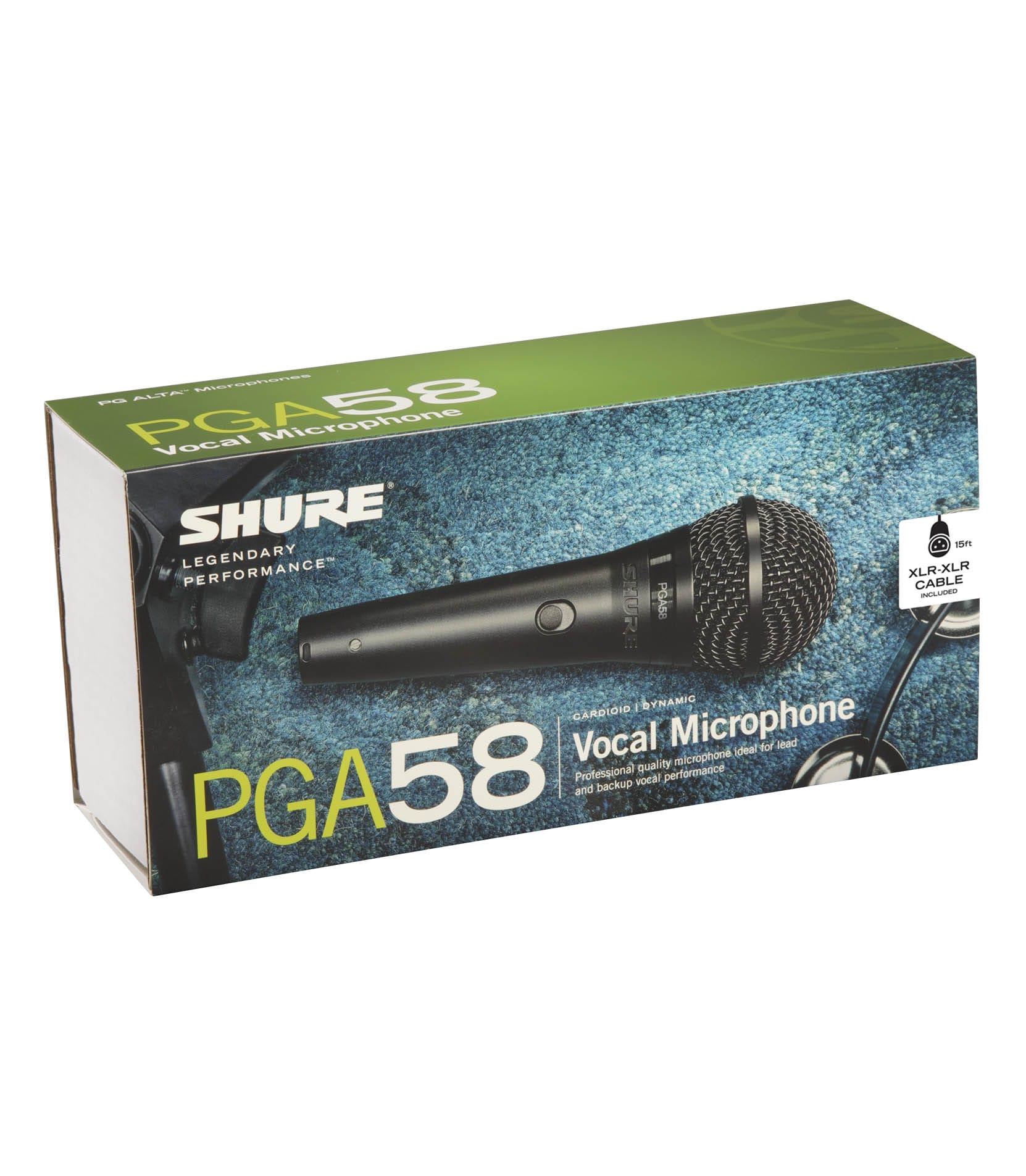 PGA58 XLR  Cardioid Dynamic Vocal Mic - PGA58-XLR-E - Melody House Dubai, UAE