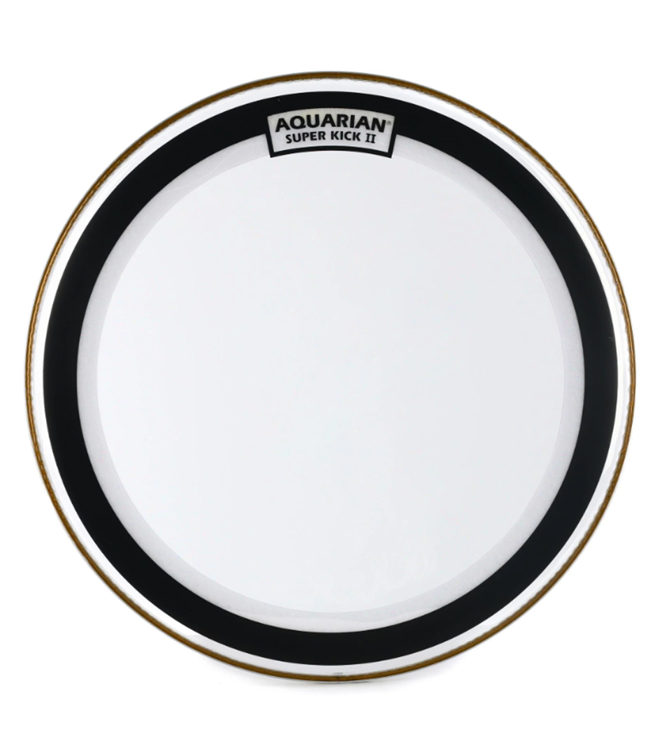 buy aquarian skii22 superkick ii clear 7 7 double ply bass drum
