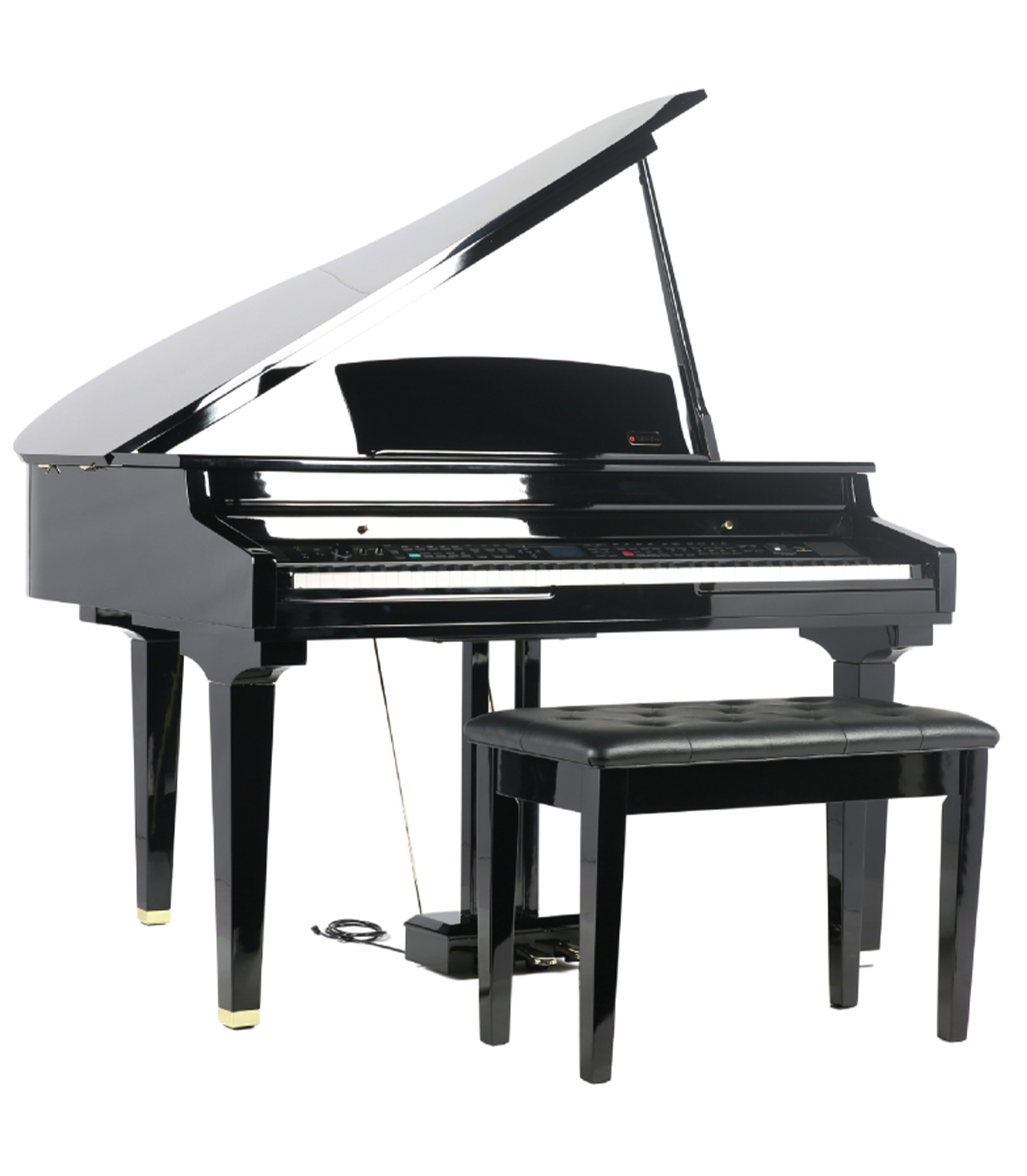 A5 Ebony Digital Grand Piano Ebony finish - A5 Ebony - Melody House Dubai, UAE