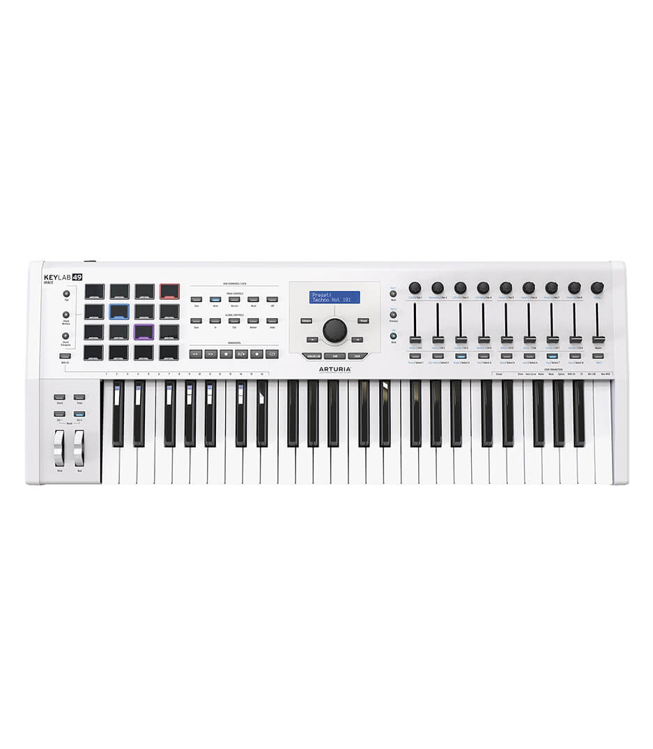 buy arturia keylab 49 mkii white keylab 49 mkii white