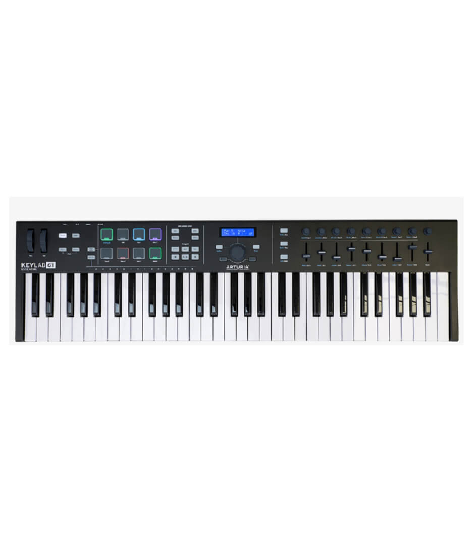 buy arturia keylab essential 61 black keylab essential 61