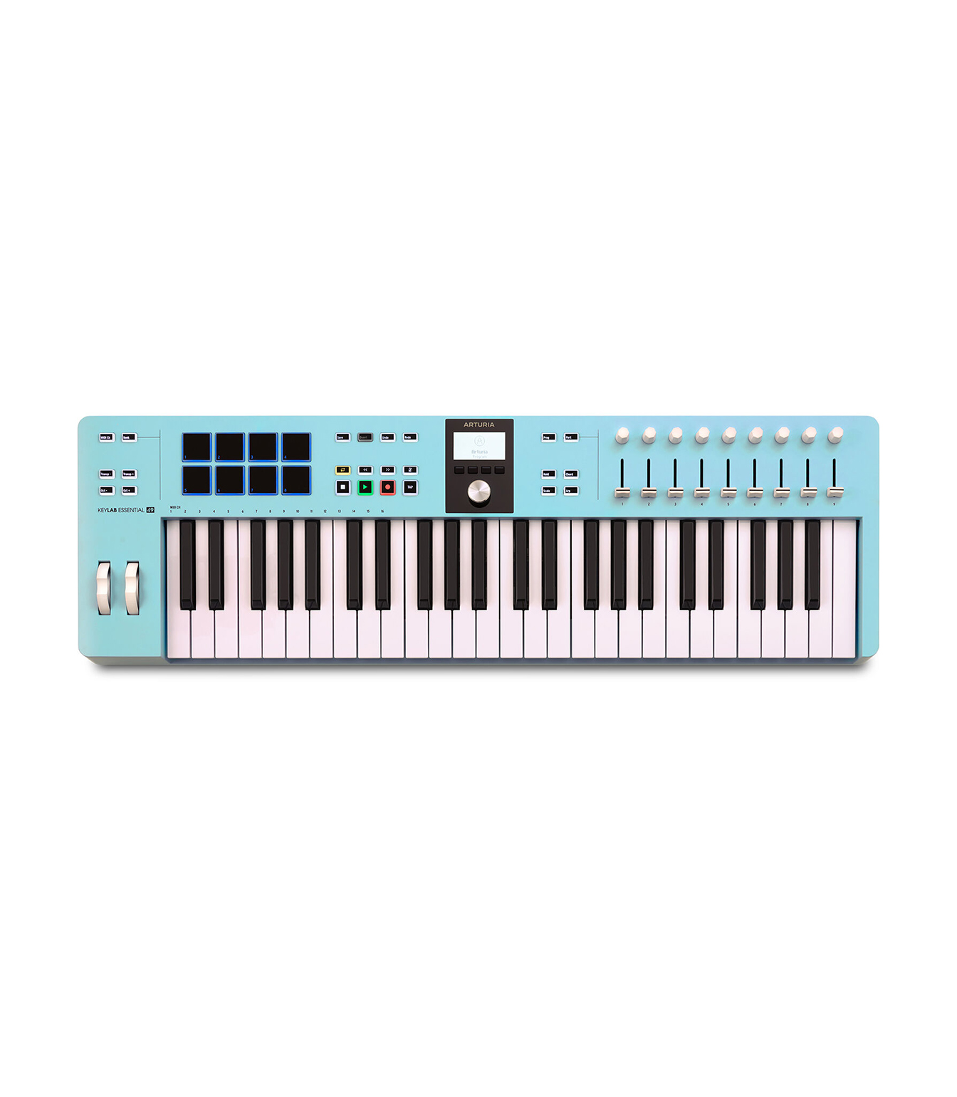 Keylab Essential 49 MK3 Aquamarine Keylab Essenti - Keylab Essential 49 MK3 - Aquamarine - Melody House Dubai, UAE