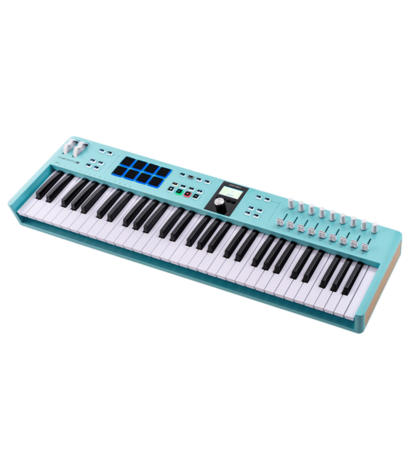 Keylab Essential 61 MK3 Aquamarine Keylab Essenti - Keylab Essential 61 MK3 - Aquamarine - Melody House Dubai, UAE