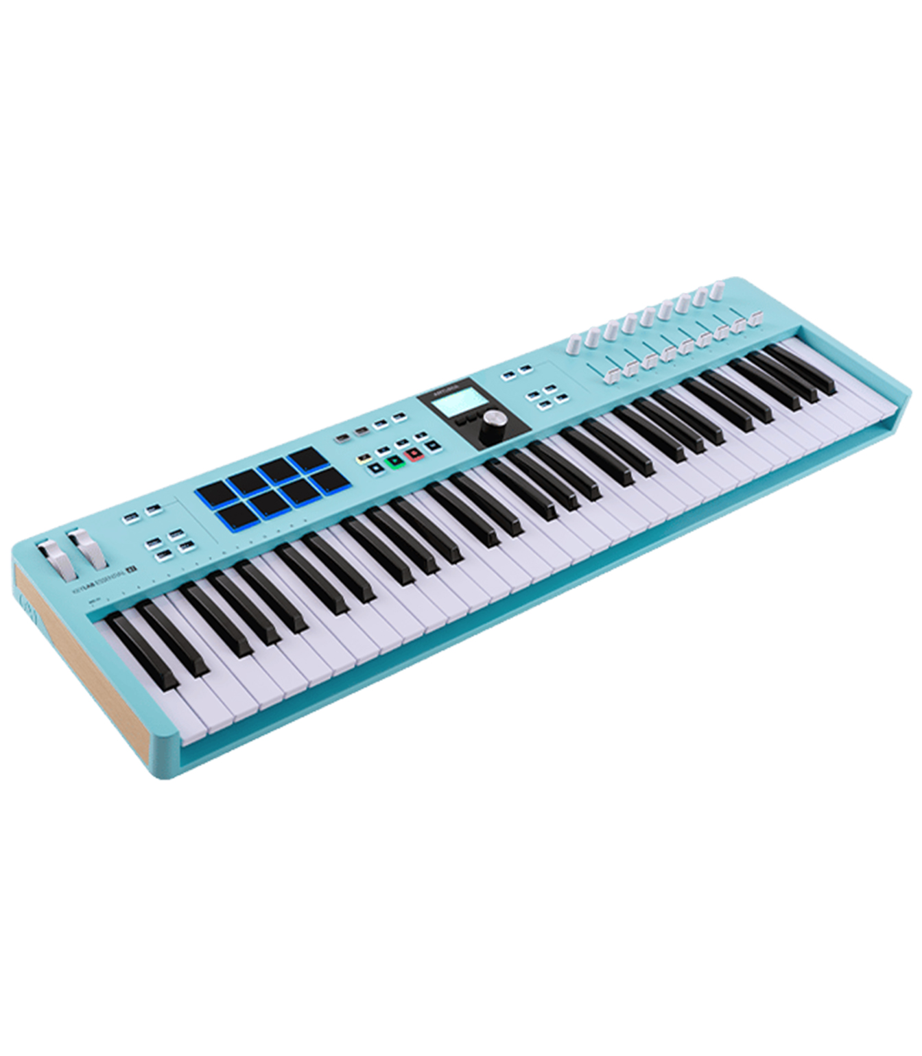 Keylab Essential 61 MK3 Aquamarine Keylab Essenti - Keylab Essential 61 MK3 - Aquamarine - Melody House Dubai, UAE
