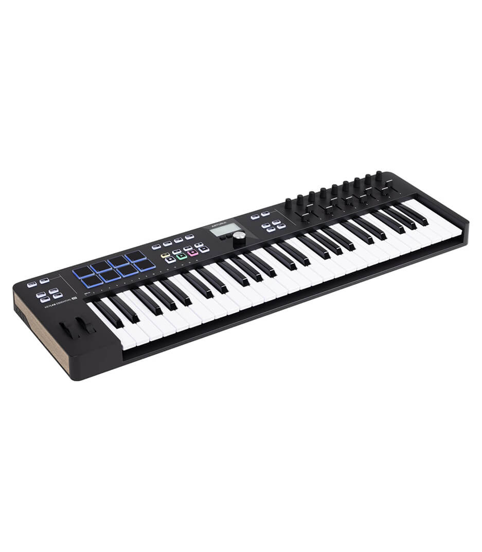 Keylab Essential 49 MK3  Black Keylab Essential 49 - Keylab Essential 49 MK3 - Black - Melody House Dubai, UAE