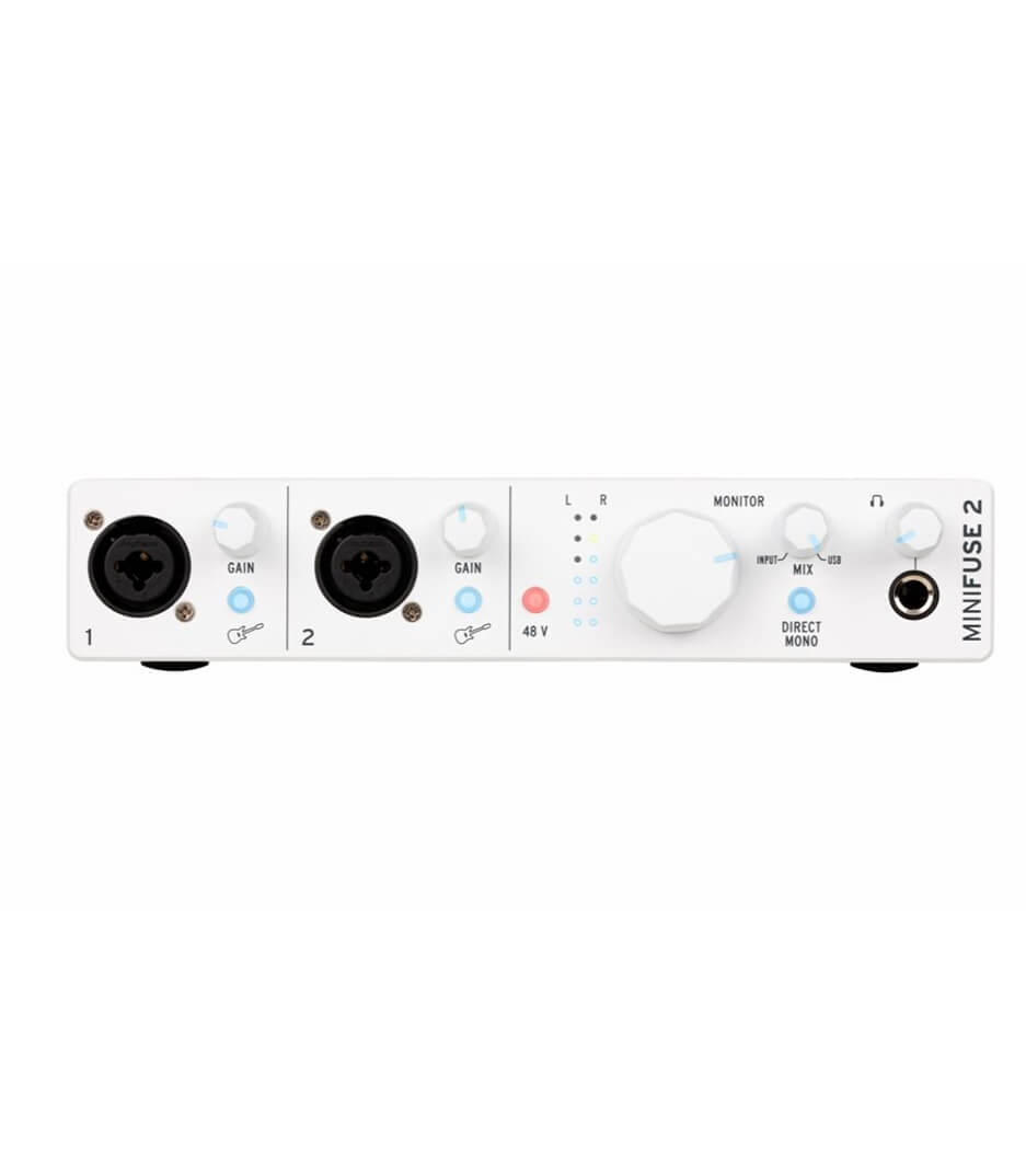 buy arturia mini fuse 2 white flexible dual audio interface  w