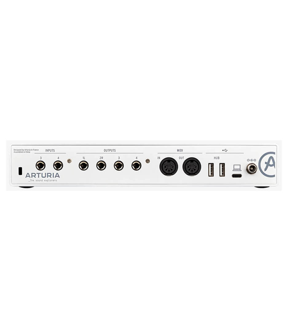 MiniFuse 4W Arturia MiniFuse 4 White - MiniFuse 4W - Melody House Dubai, UAE