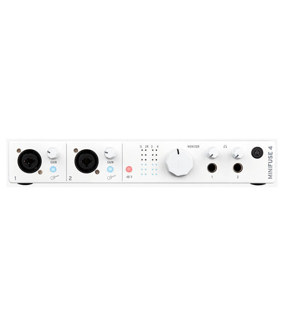 buy arturia minifuse 4w arturia minifuse 4 white