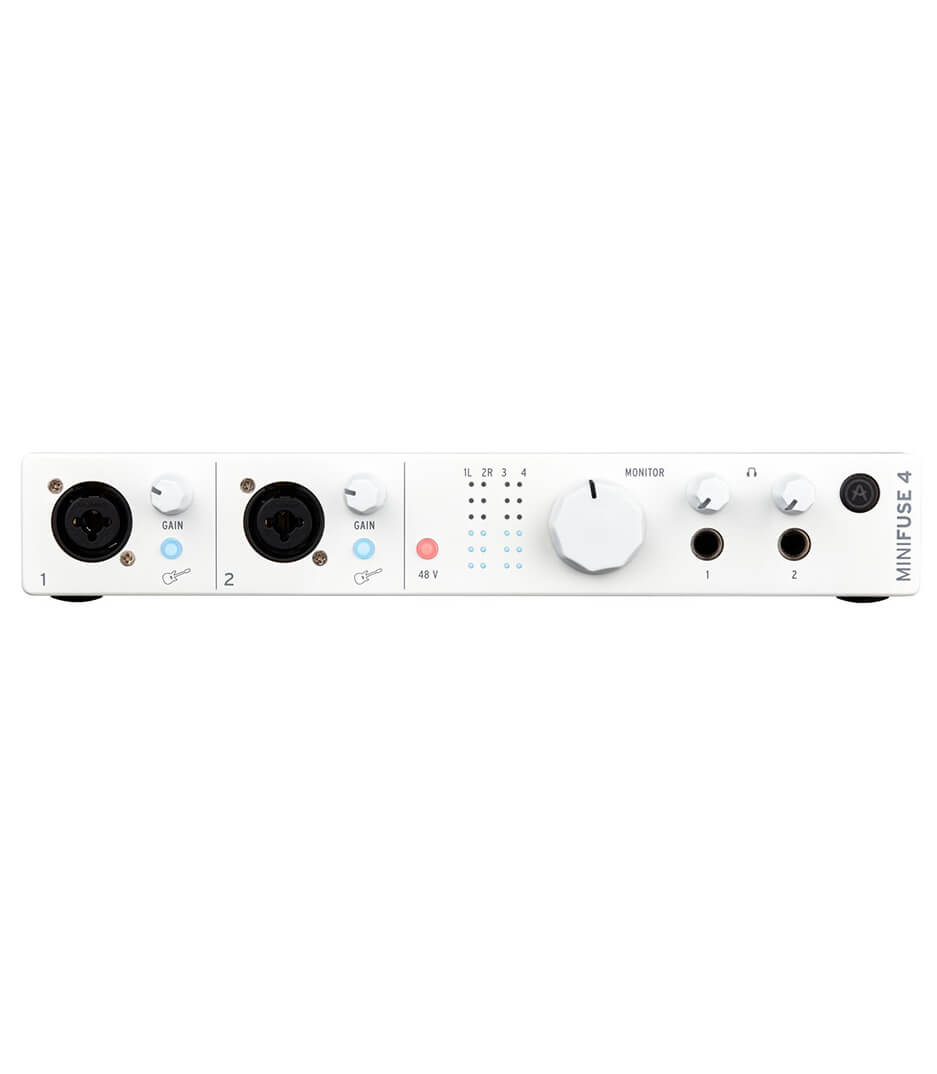 buy arturia mini fuse 4 white versatile desktop audio interfac