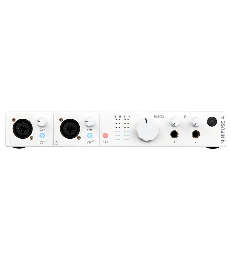 Arturia - Mini Fuse 4 White Versatile desktop audio interfac