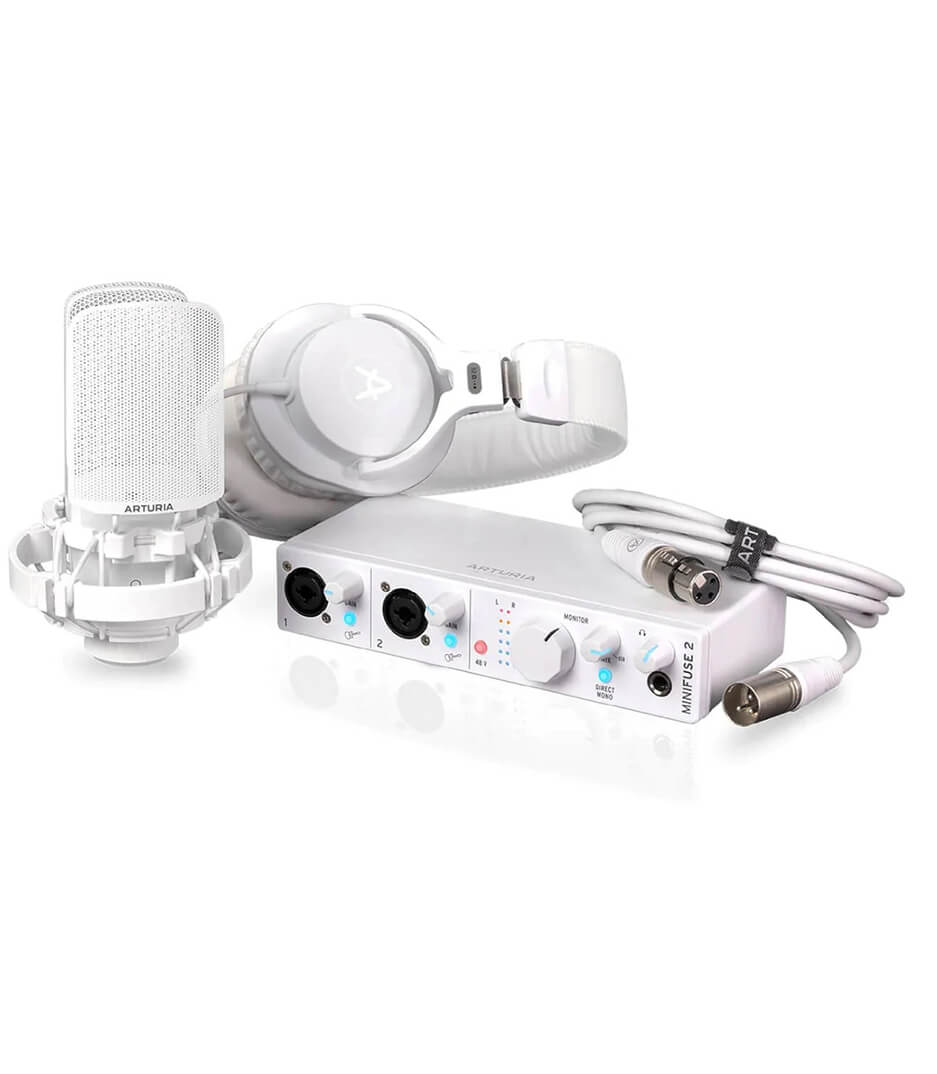 buy arturia minifuse recording pack  white arturia  minifuse r