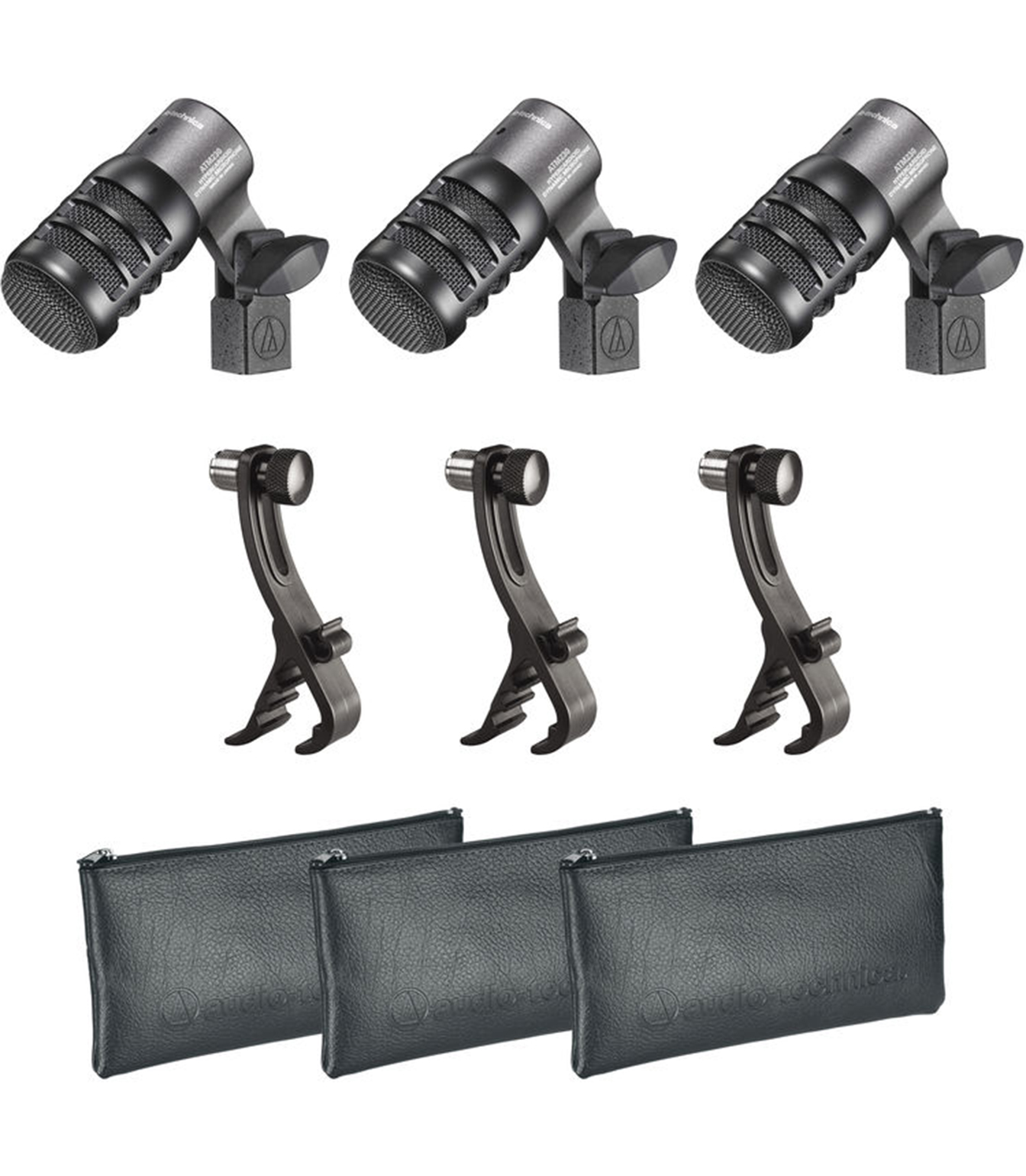 ATM230PK Drum Microphone 3 Pack - ATM230PK - Melody House Dubai, UAE