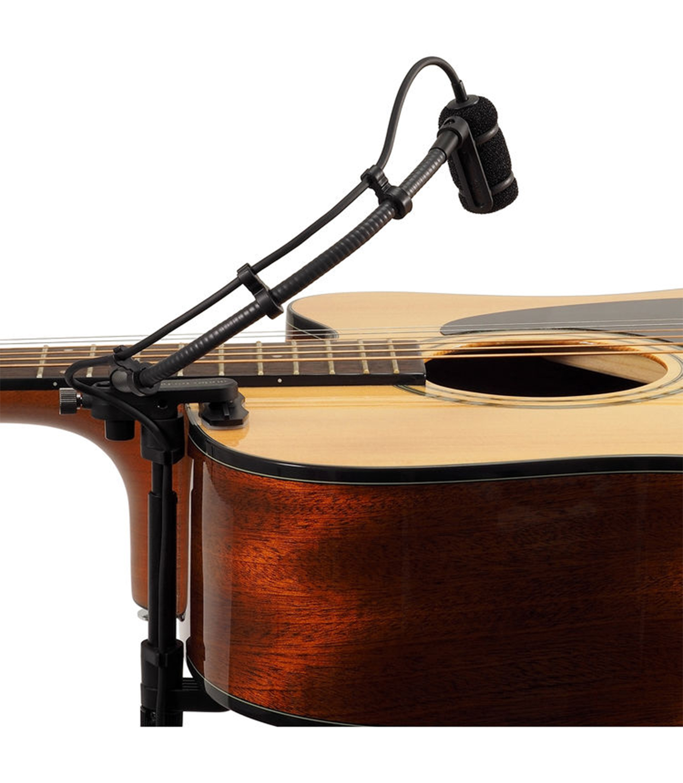 ATM350GL Card Cond Inst Mic w Guitar Mount Sys Lon - ATM350GL - Melody House Dubai, UAE