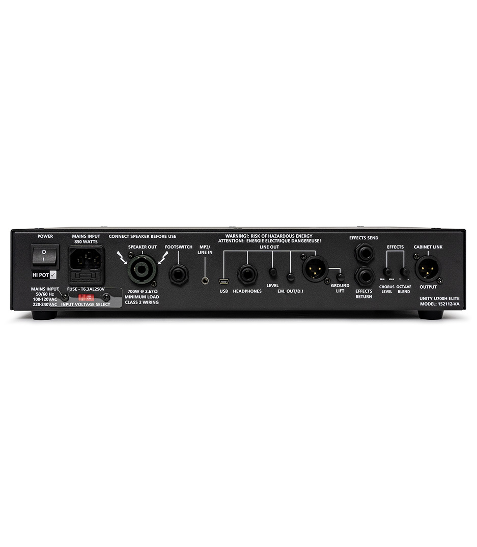 BA152012 Unity Pro Bass U700H Elite - BA152012 - Melody House Dubai, UAE