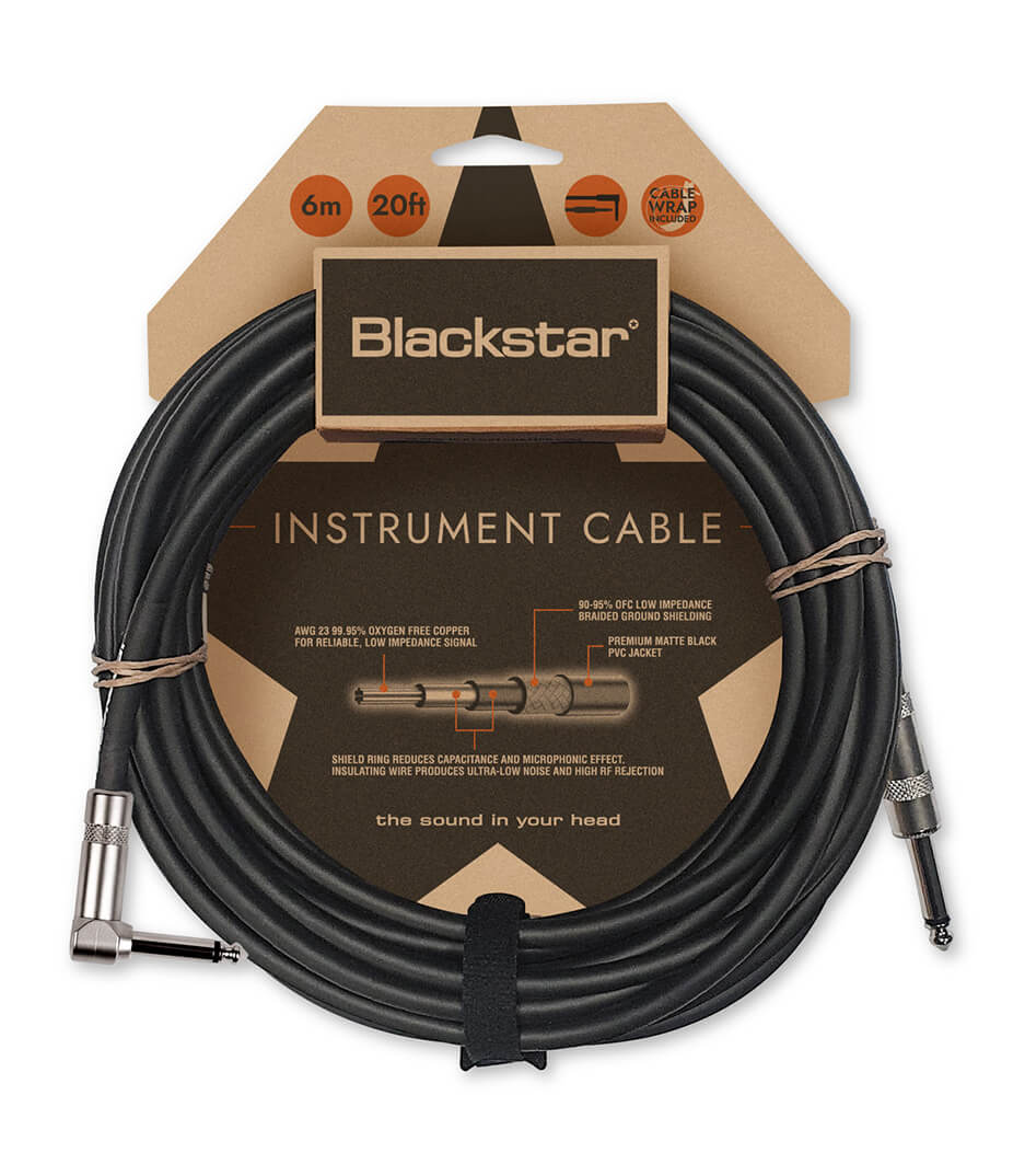 buy blackstar ba231026 blackstar standard cable 6m str ang