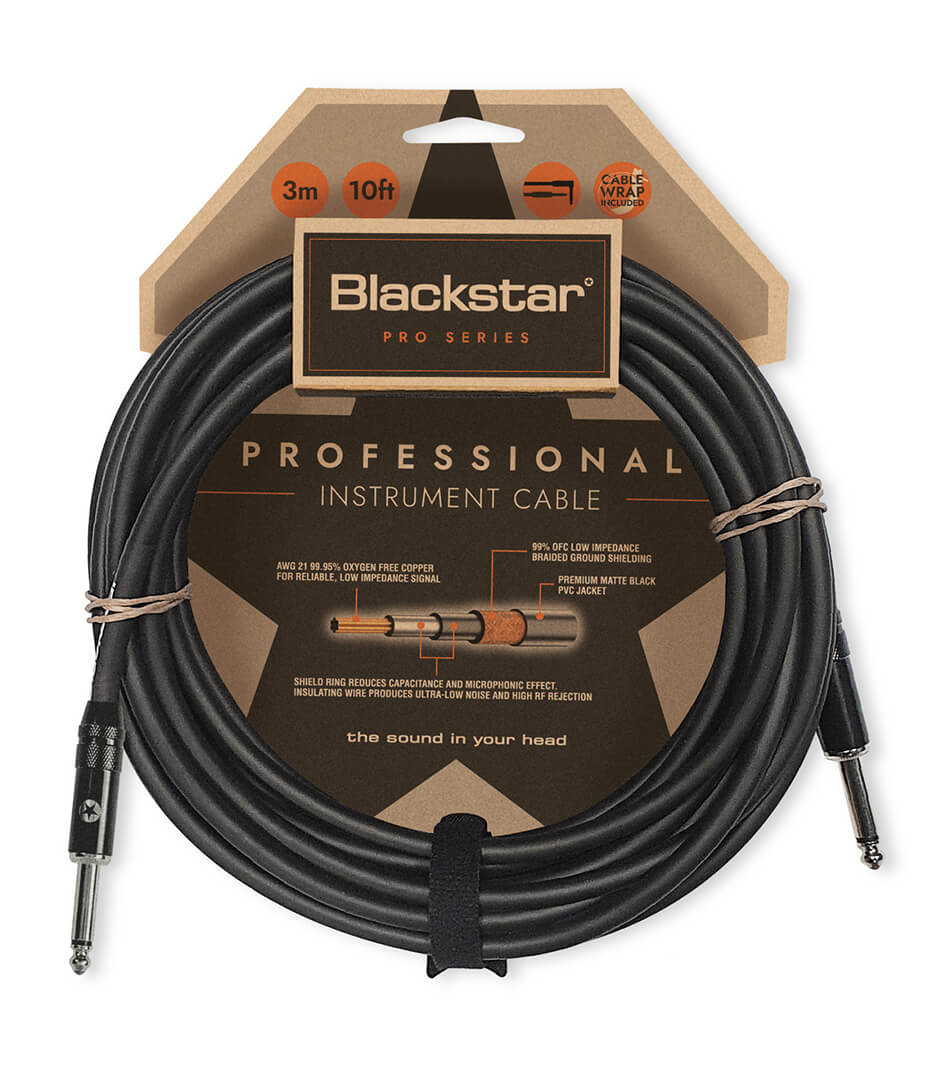 buy blackstar ba231032 blackstar professional cable 3m str str