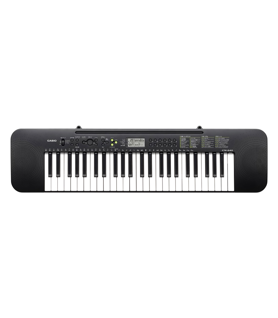 CASIO - 49 Keys Standard Slim Keyboard with 12 Polyphony