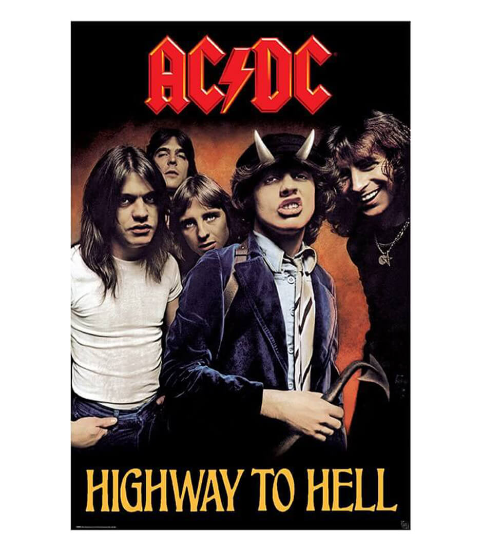 buy mh acdc highway poster ac dc  poster "highway to hell