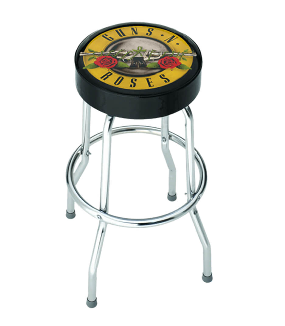 MH - BSGNRROS01 GUNS N ROSES BAR STOOL  ROSES