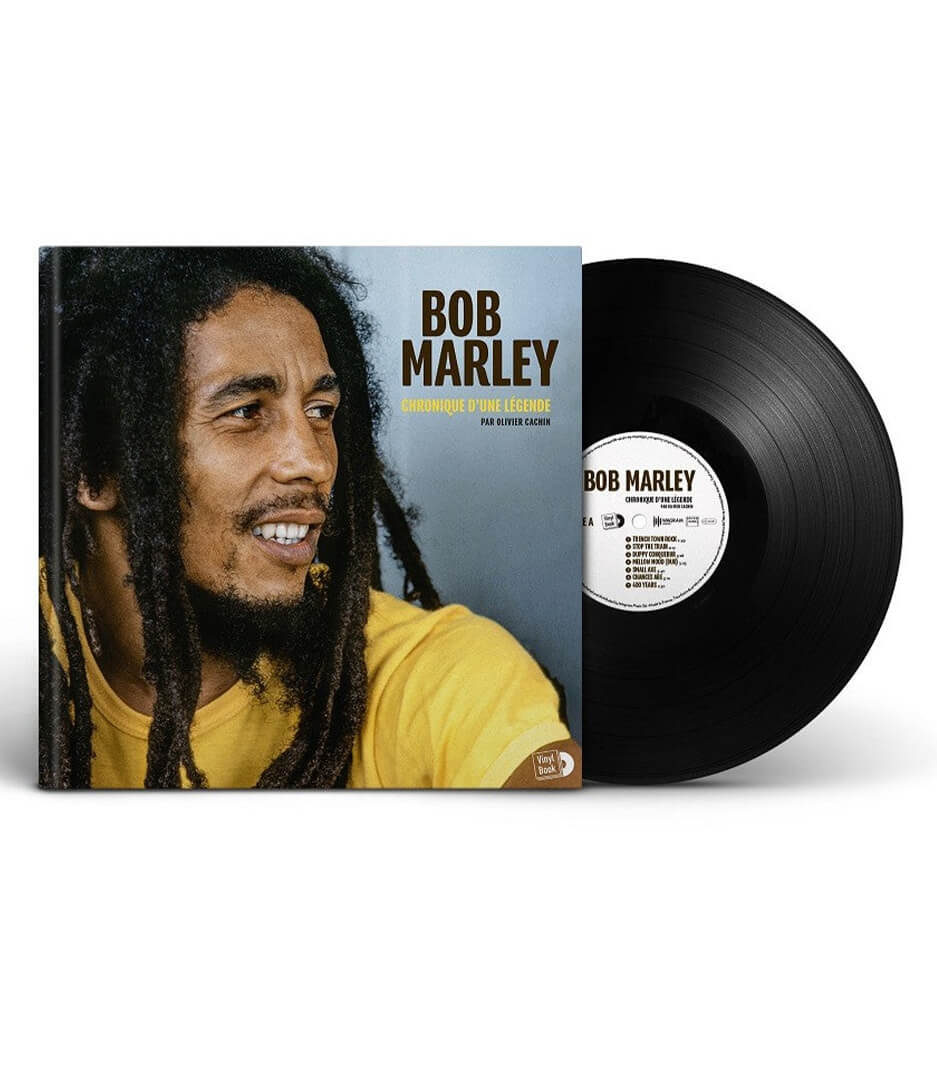 LPB VB Bob Marley Vinyl Book  LP Book - LPB-VB - Melody House Dubai, UAE