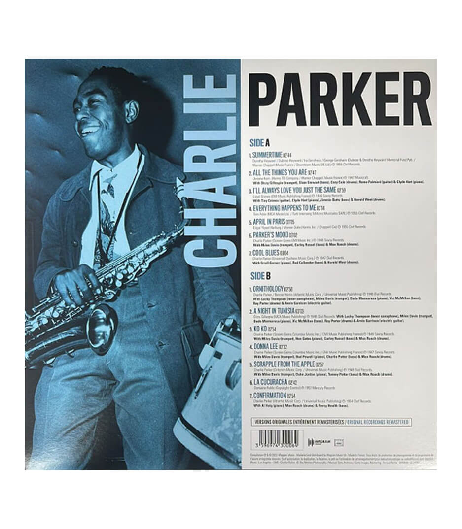 LPCB TB Charlie Parker  The Bird  LP - LPCB- TB - Melody House Dubai, UAE