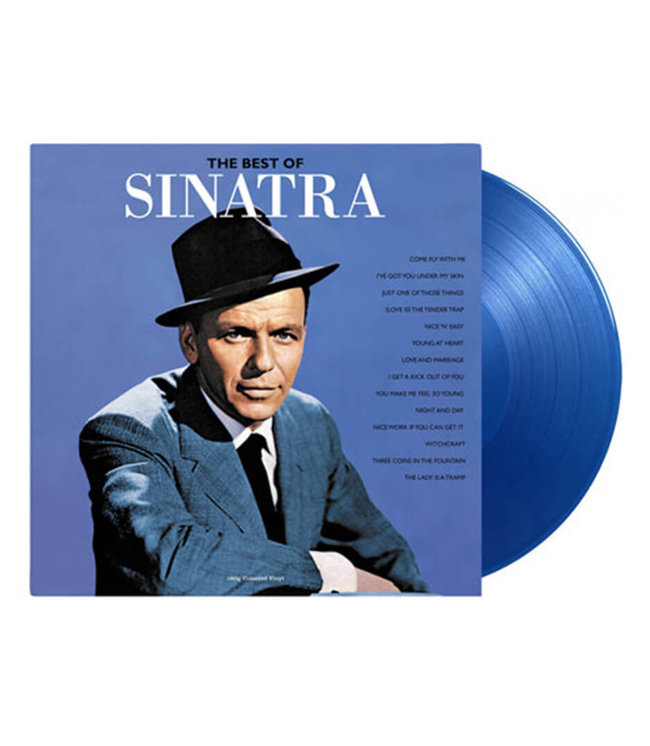 LPFS BEST FRANK SINATRA BEST OF BLUE VINYL - LPFS-BEST - Melody House Dubai, UAE