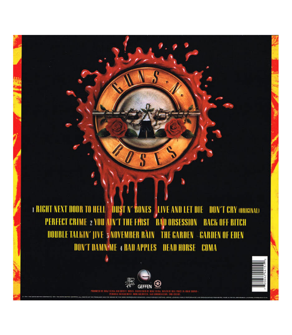 LPGR UYI GUNS N ROSES  USE YOUR ILLUSION I  LP - LPGR-UYI - Melody House Dubai, UAE