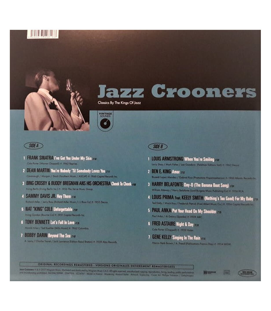 LPV JCR Various Artists Jazz Crooners - LPV-JCR - Melody House Dubai, UAE