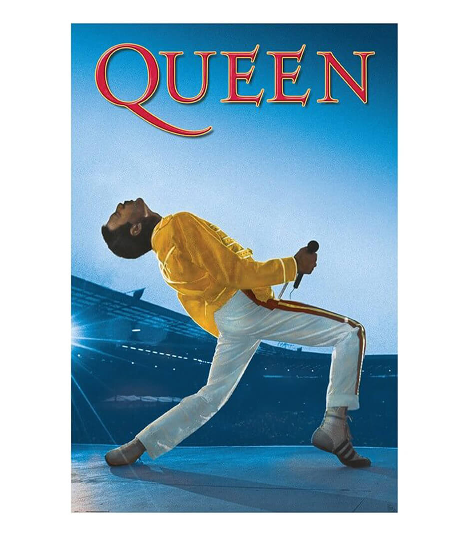 buy mh queen wembley poster queen  poster wemble 91.5x