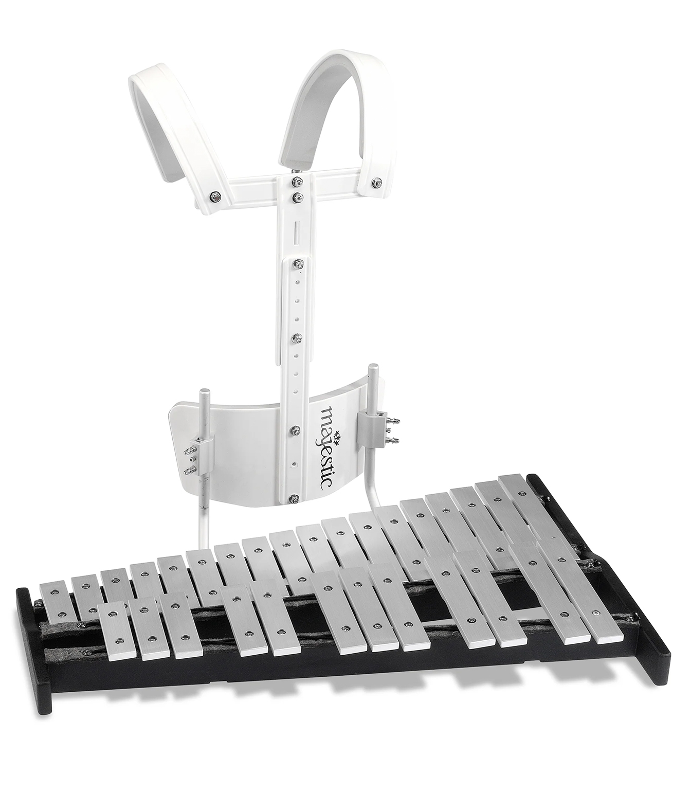 B2525A Majestic Marching glockenspiel with carrier - B2525A - Melody House Dubai, UAE