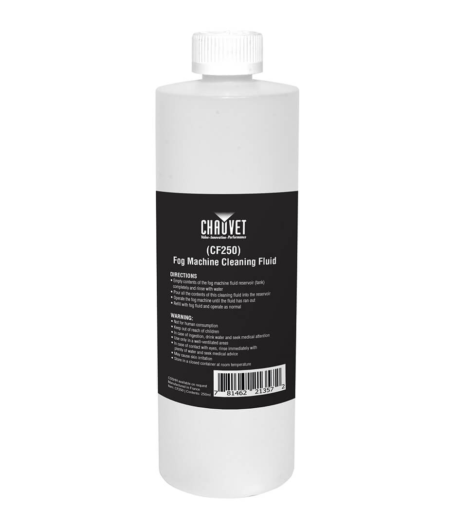 buy chauvetdj cf250 fog machine cleaner fluid  250ml