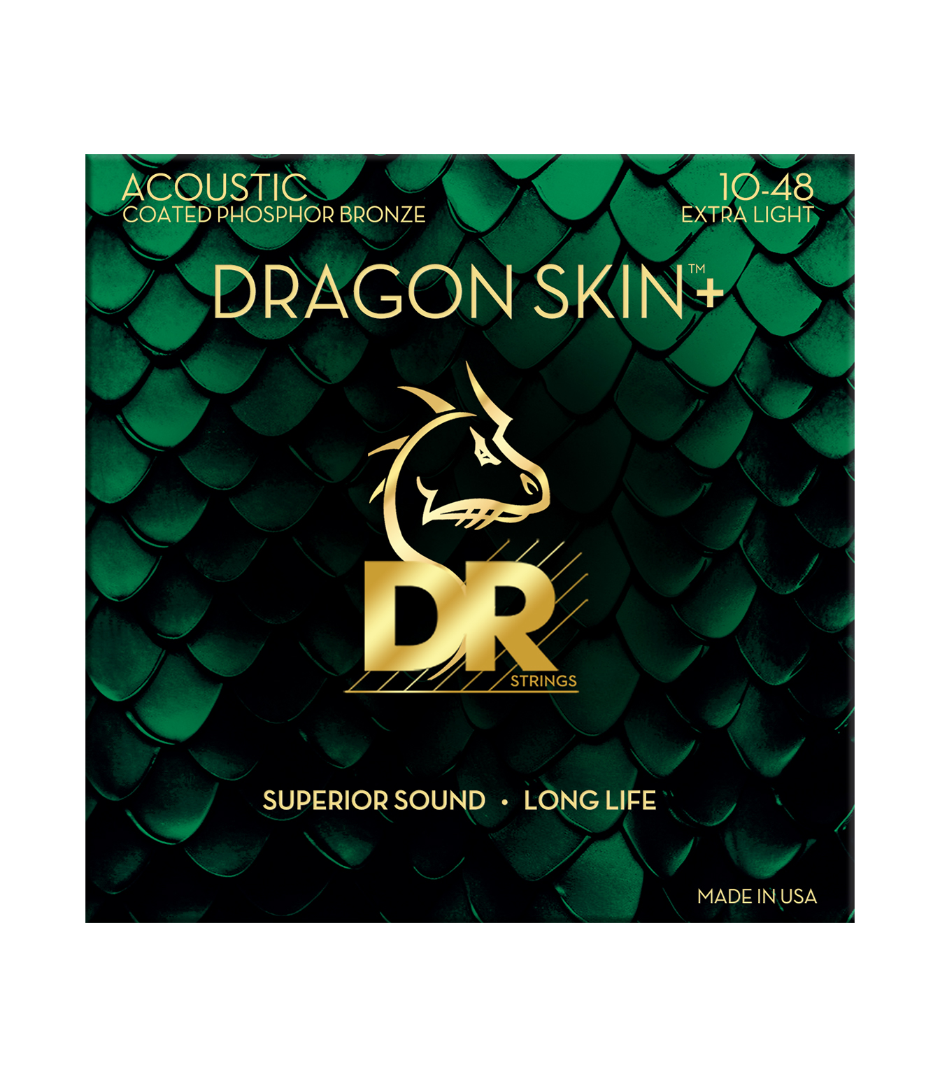 DAP 10 Dragon Skin Acoustic Phosphor Bronze 10 4 - DAP-10 - Melody House Dubai, UAE