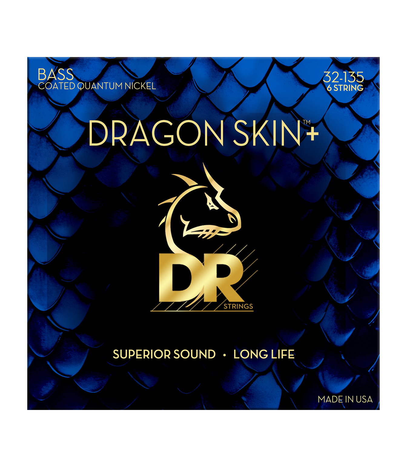 DBQ6 135 Dragon Skin Bass Quantum Nickel 32 135 - DBQ6-135 - Melody House Dubai, UAE