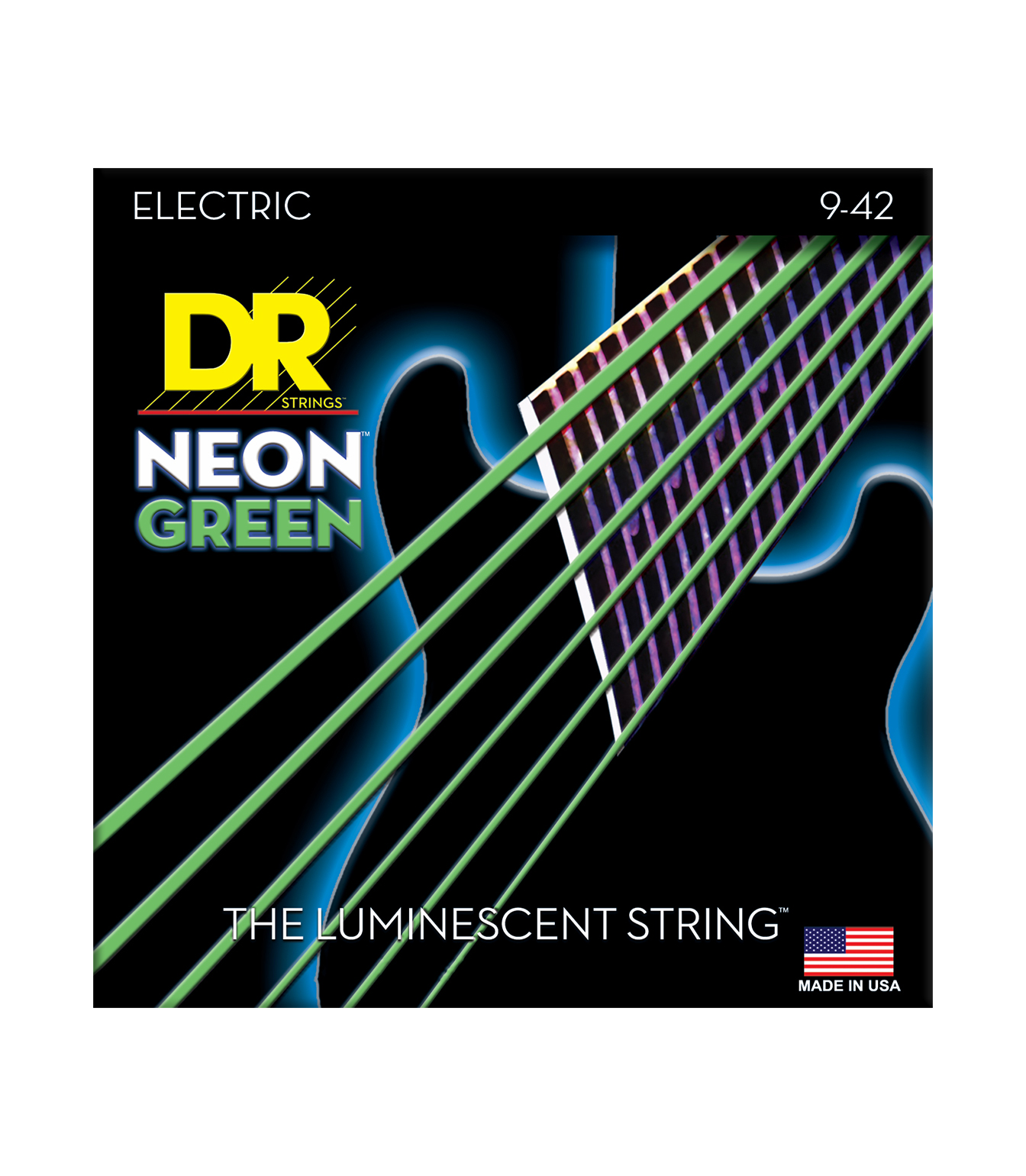 NGE 9 NEON Green Electric 9 42 Lite - NGE-9 - Melody House Dubai, UAE