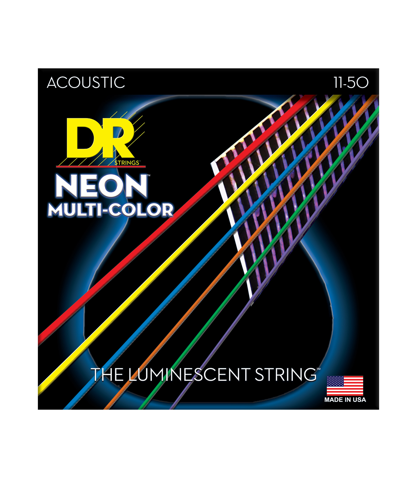 NMCA 11 Multi Color Coated Acoustic 11 50 Custom - NMCA-11 - Melody House Dubai, UAE