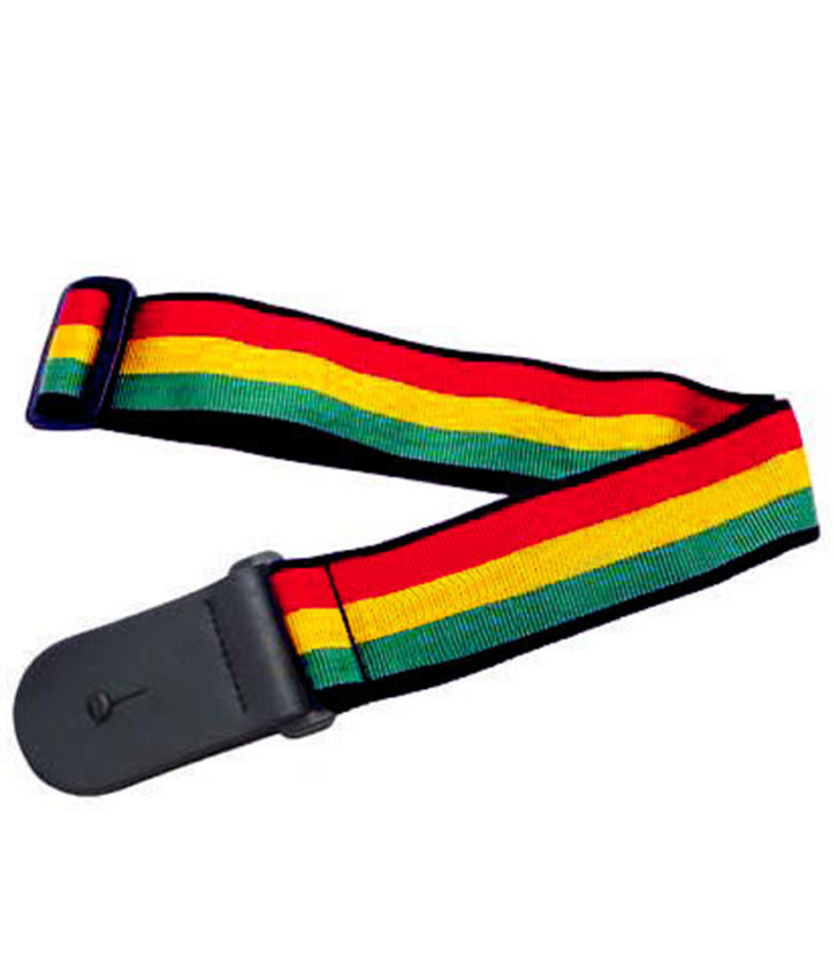 buy d'addario 50mm planet lock guitar strap jamaican pattern