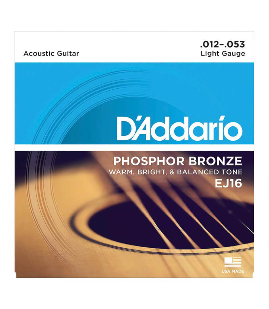 buy d'addario ej16 set acous gtr phos bronze lite